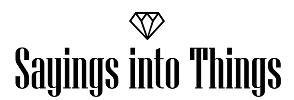 Sayings into Things logo