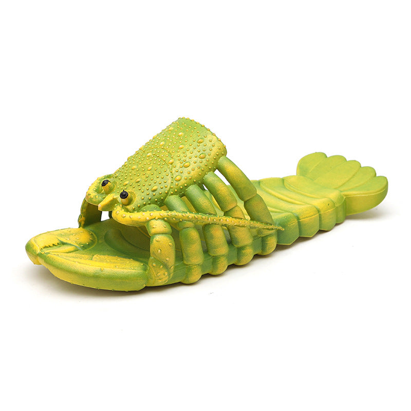 Unisex Lobster Slippers, bass Sandals, Animal Slippers Animal Fish Slippers, Lobster lobster Flip Flops