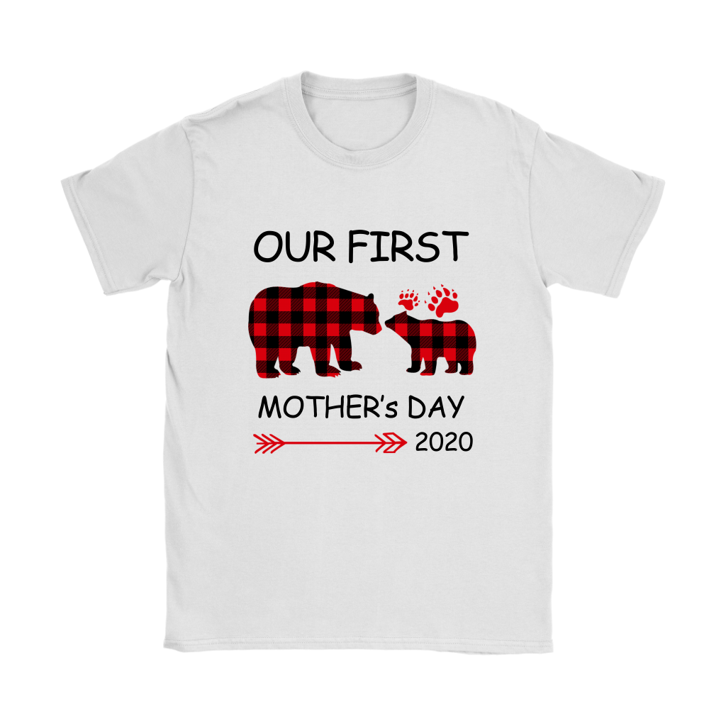 OUR FIRST MOTHER'S DAY Gildan Womens T-Shirt