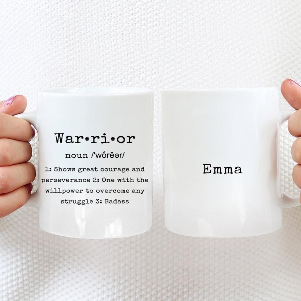 Custom Warrior Gift, Breast Cancer Support, Cancer Fighter Gift For Woman