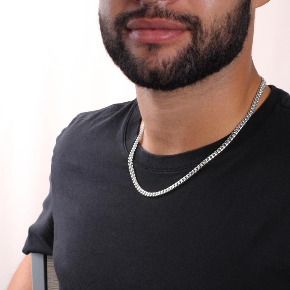 Graduation Cuban Link Chair Necklace Gifts for Him