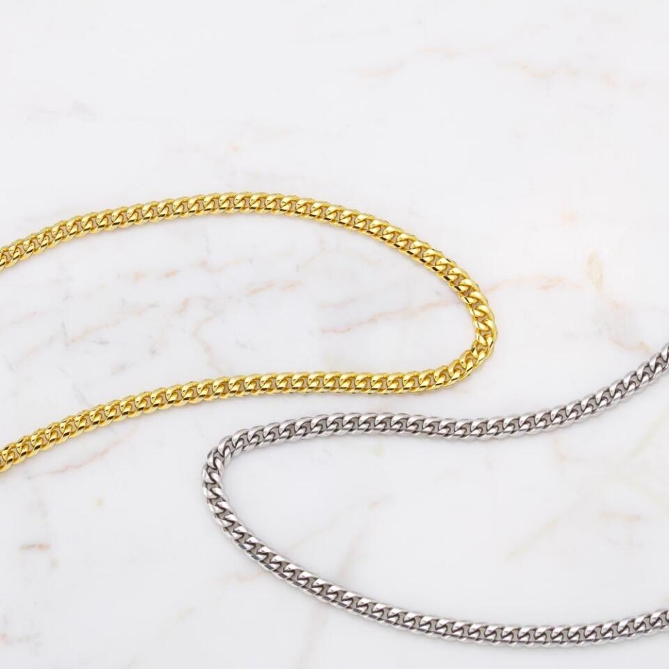 Graduation Cuban Link Chair Necklace Gifts for Him