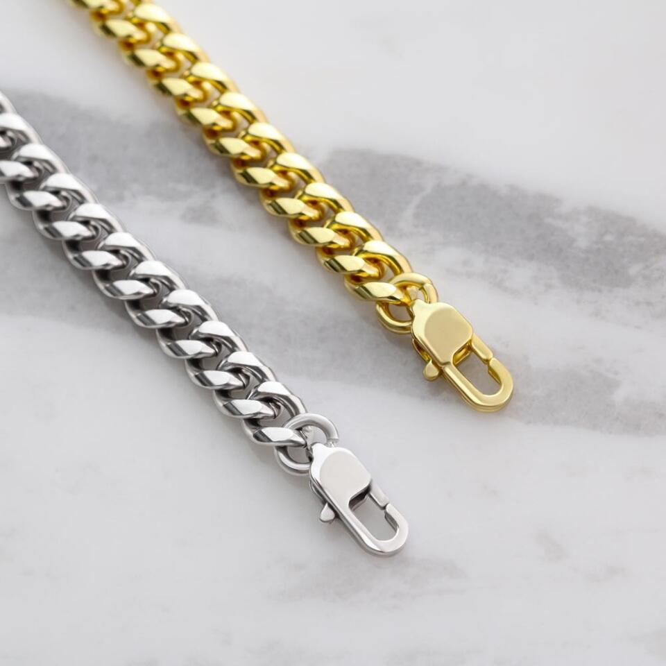 Graduation Cuban Link Chair Necklace Gifts for Him
