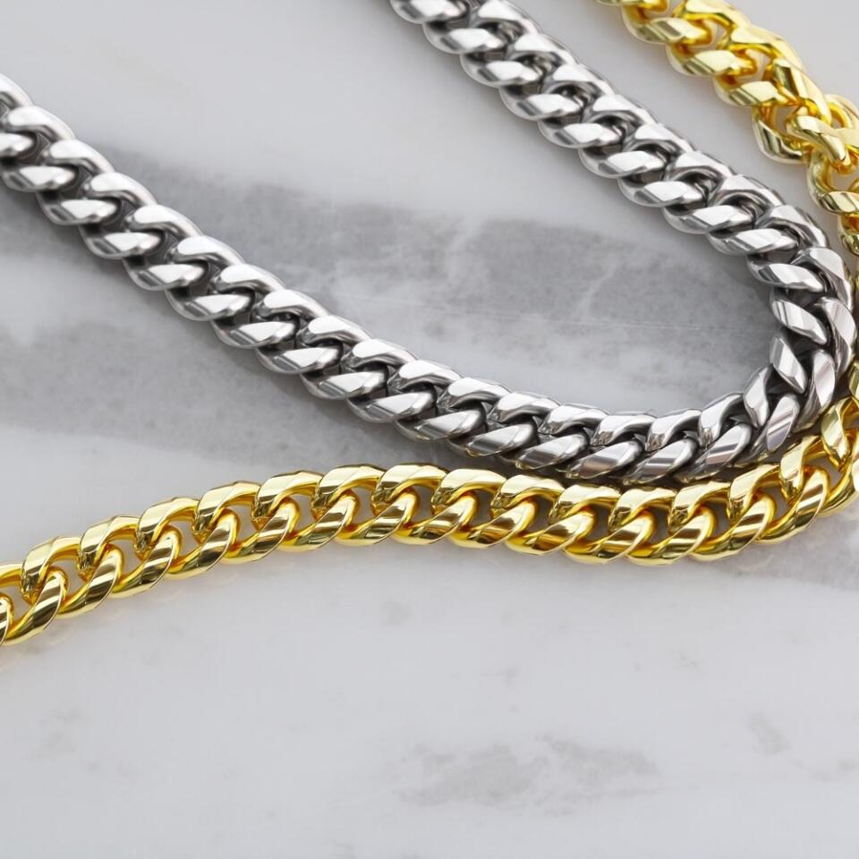 Graduation Cuban Link Chair Necklace Gifts for Him