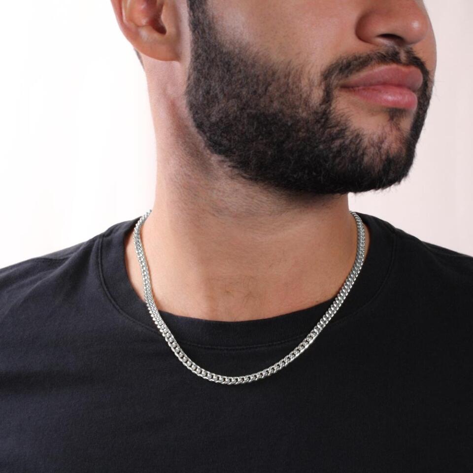 Graduation Cuban Link Chair Necklace Gifts for Him