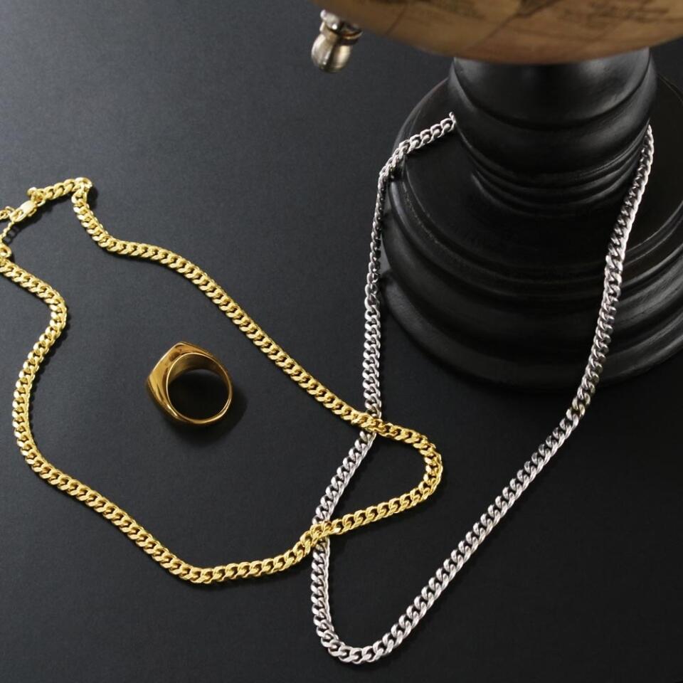 Graduation Cuban Link Chair Necklace Gifts for Him
