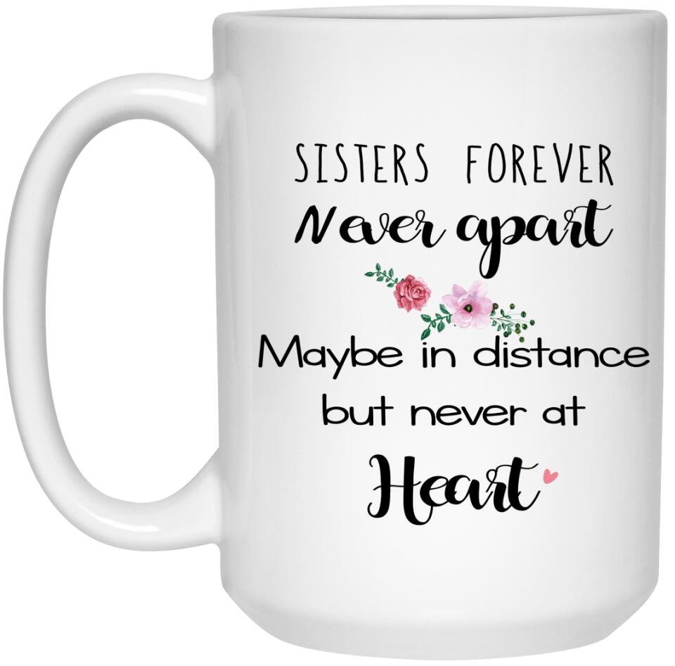 Custom Best Friend Girls Mug, Personalized Best Friend Gift, Long Distance Gift | Best Friend Coffee Mug