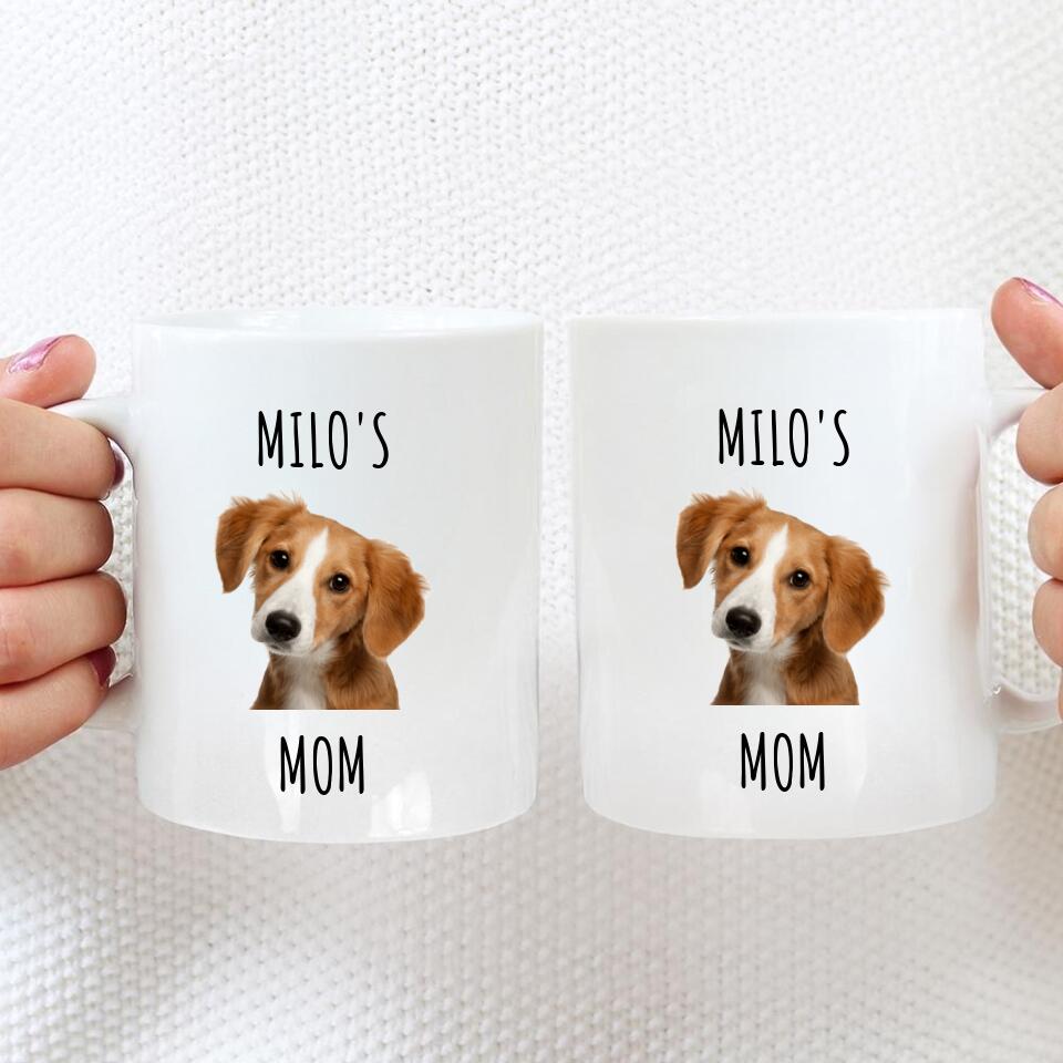Custom Dog Mug, Personalized Dog Coffee Mug, Dog Picture Mug, Dog Face Mug, Pet Photo on Cup