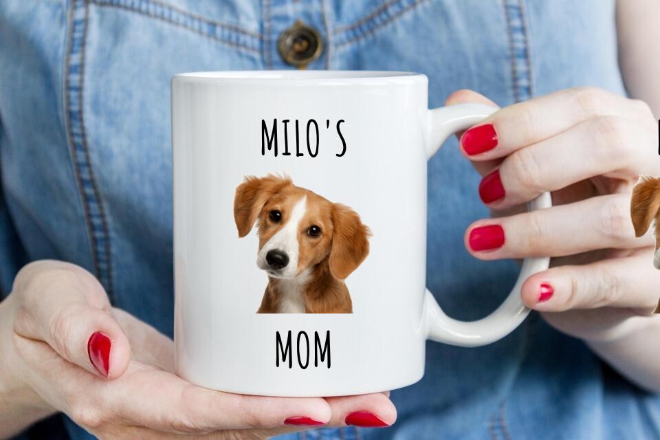 Custom Dog Mug, Personalized Dog Coffee Mug, Dog Picture Mug, Dog Face Mug, Pet Photo on Cup