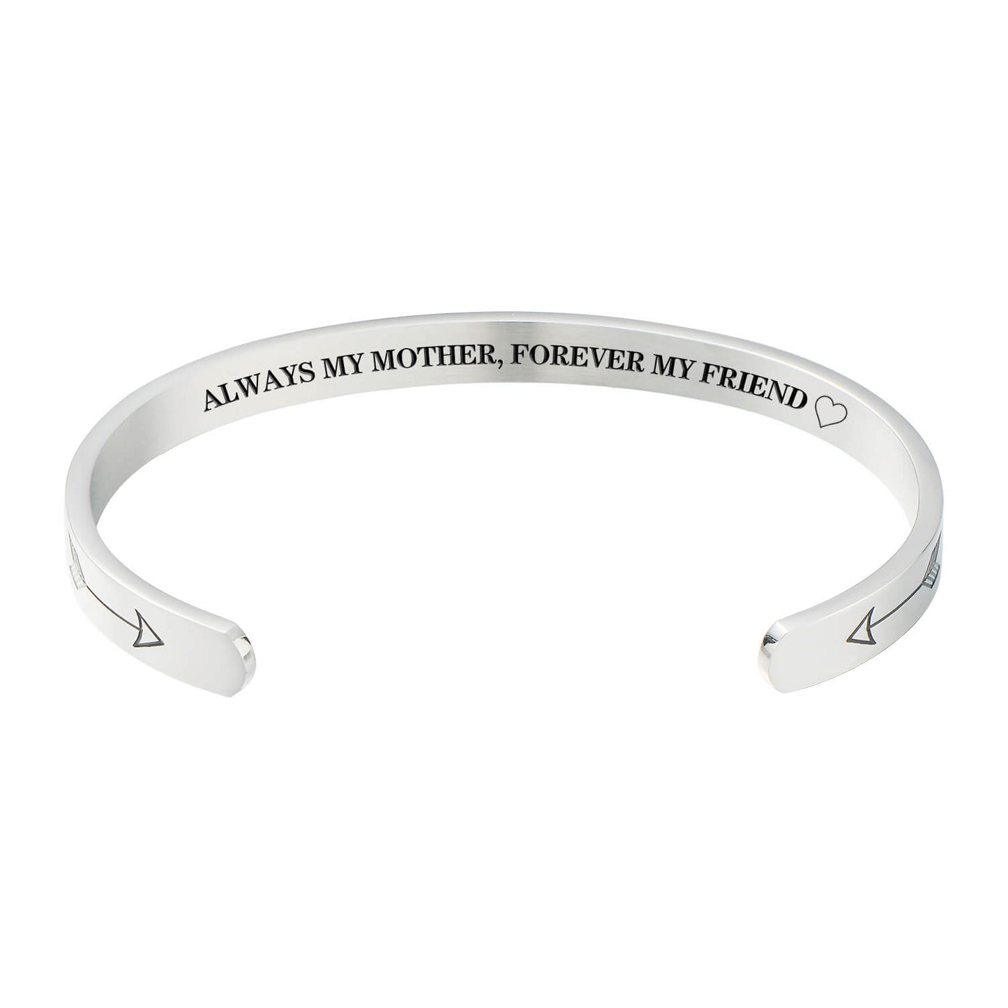 Always My Mother, Forever My Friend Adjustable Cuff Bracelet