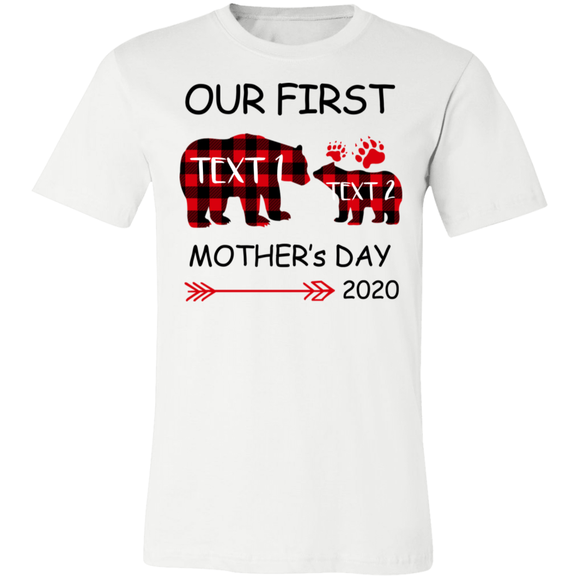 OUR FIRST MOTHER'S DAY Unisex Jersey Short-Sleeve T-Shirt