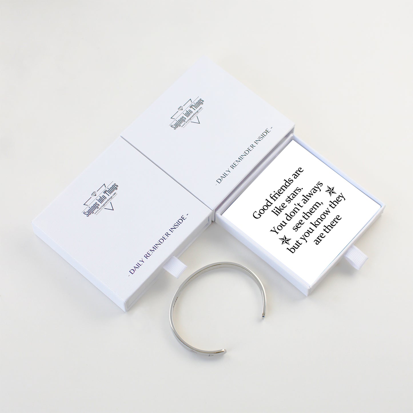 Good Friends Bestie Gifts For Women Her, Bracelet For Friends Birthday Gift - Good Friends Are Like Stars, You Don't Always See Them