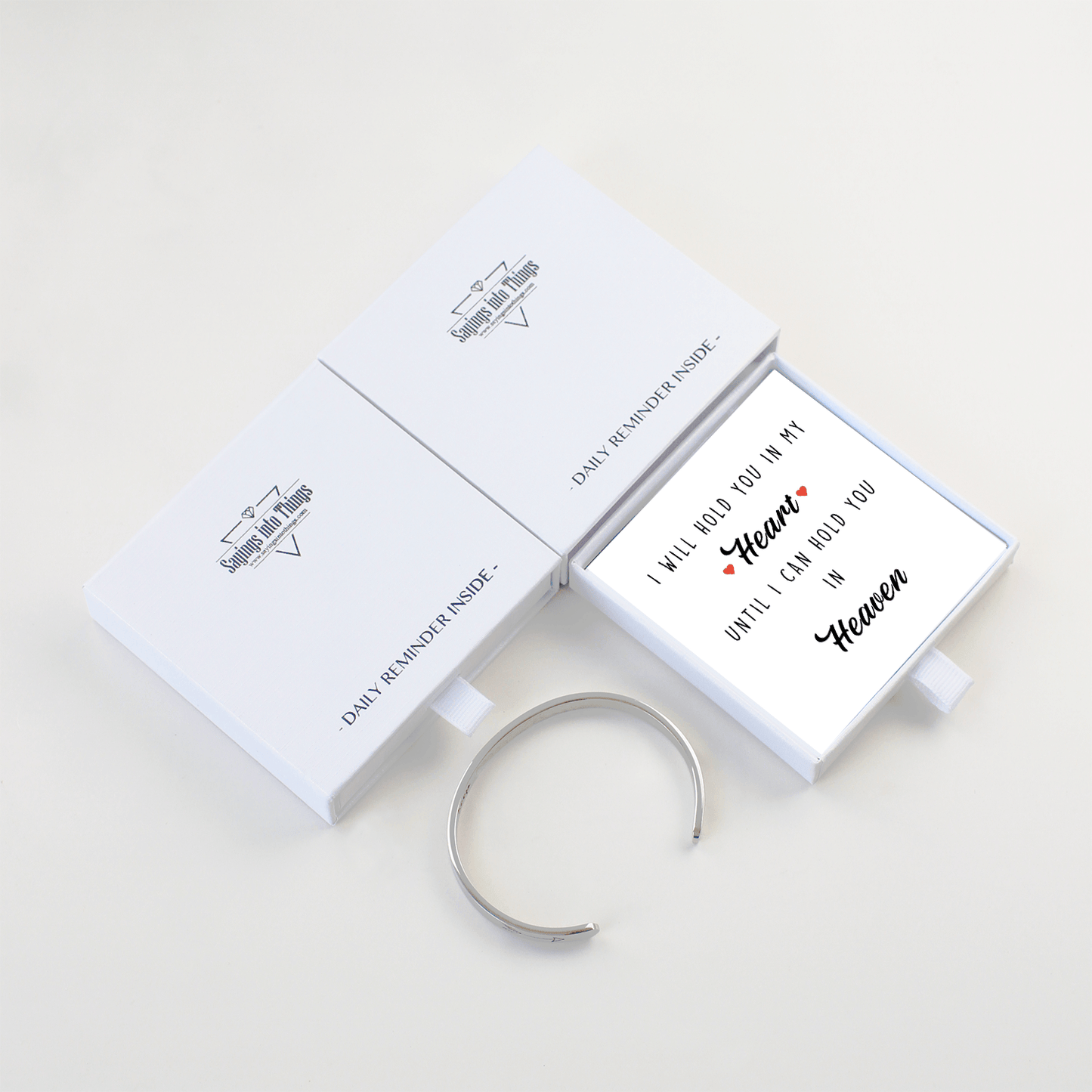 I Will Hold You In My Heart Until I Can Hold You In Heaven Bracelet