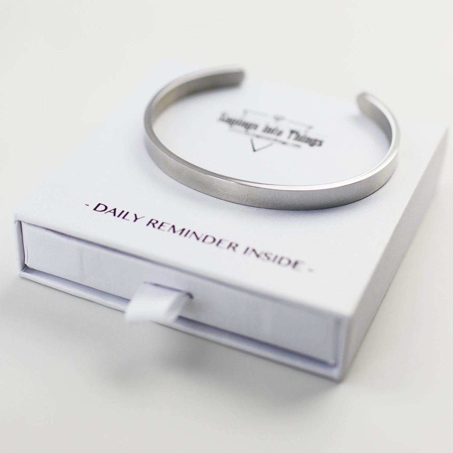 Inspirational Bracelets for Women Hidden Message Cuff Bangle