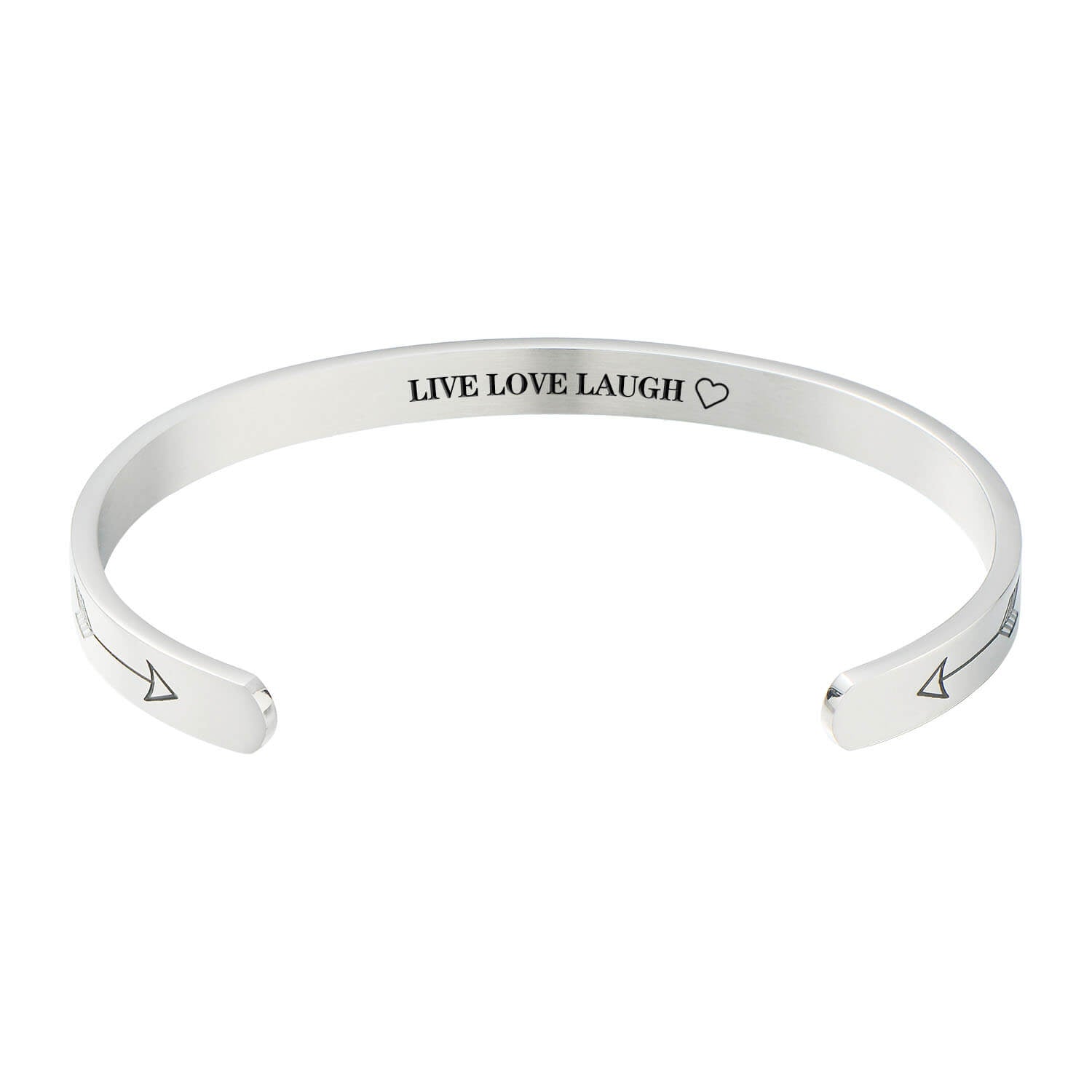 Live Love Laugh Bracelet,Inspirational Jewelry