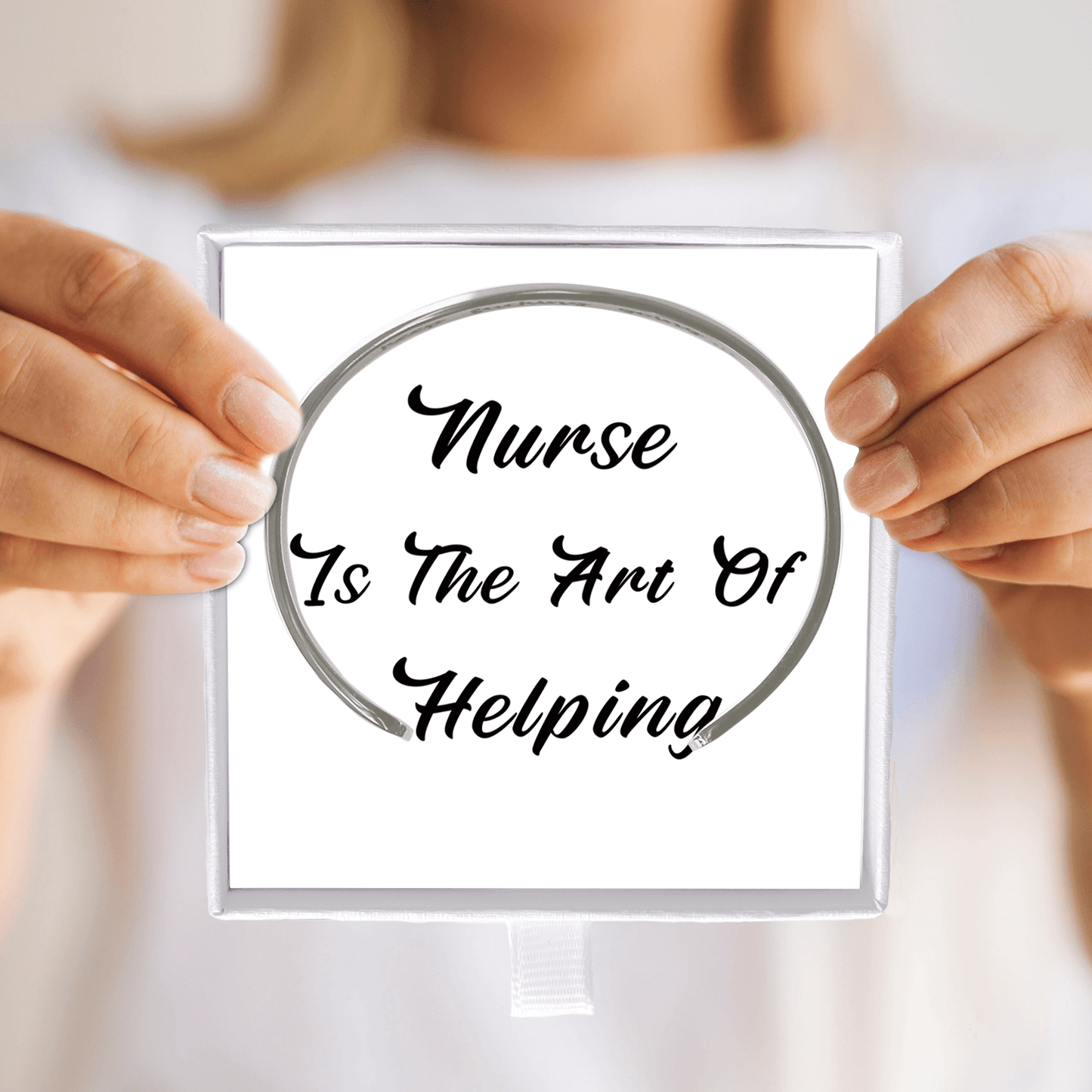 Nurse Is The Art Of Helping Bracelet