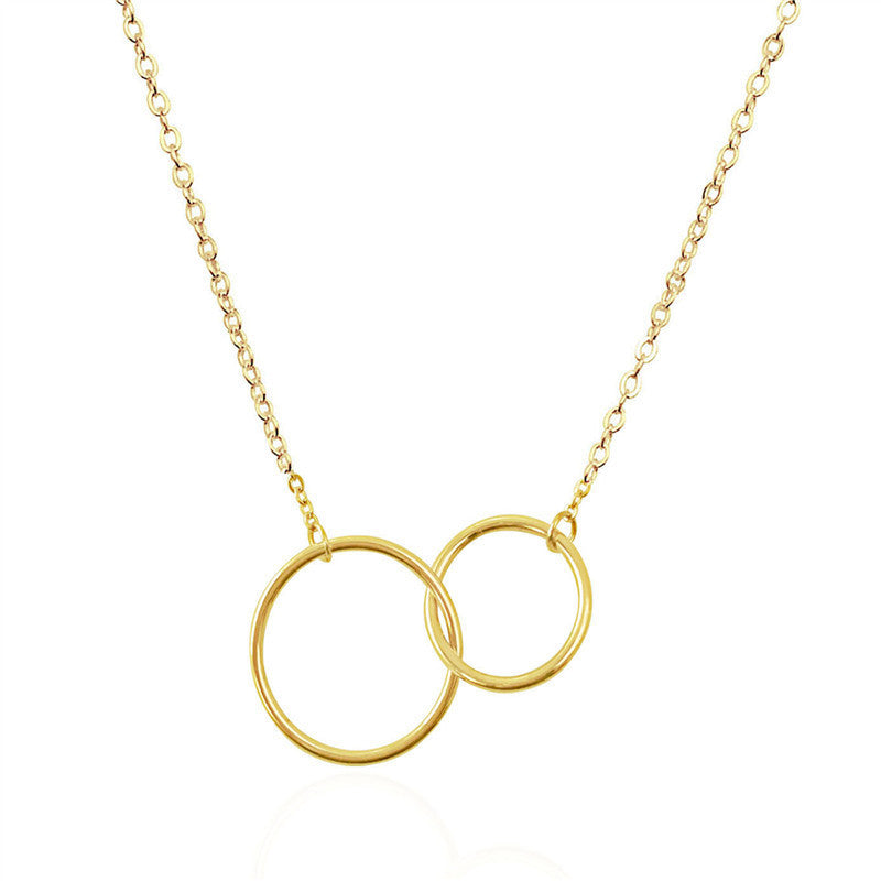 To My Bonus Mom Double Circles Necklace