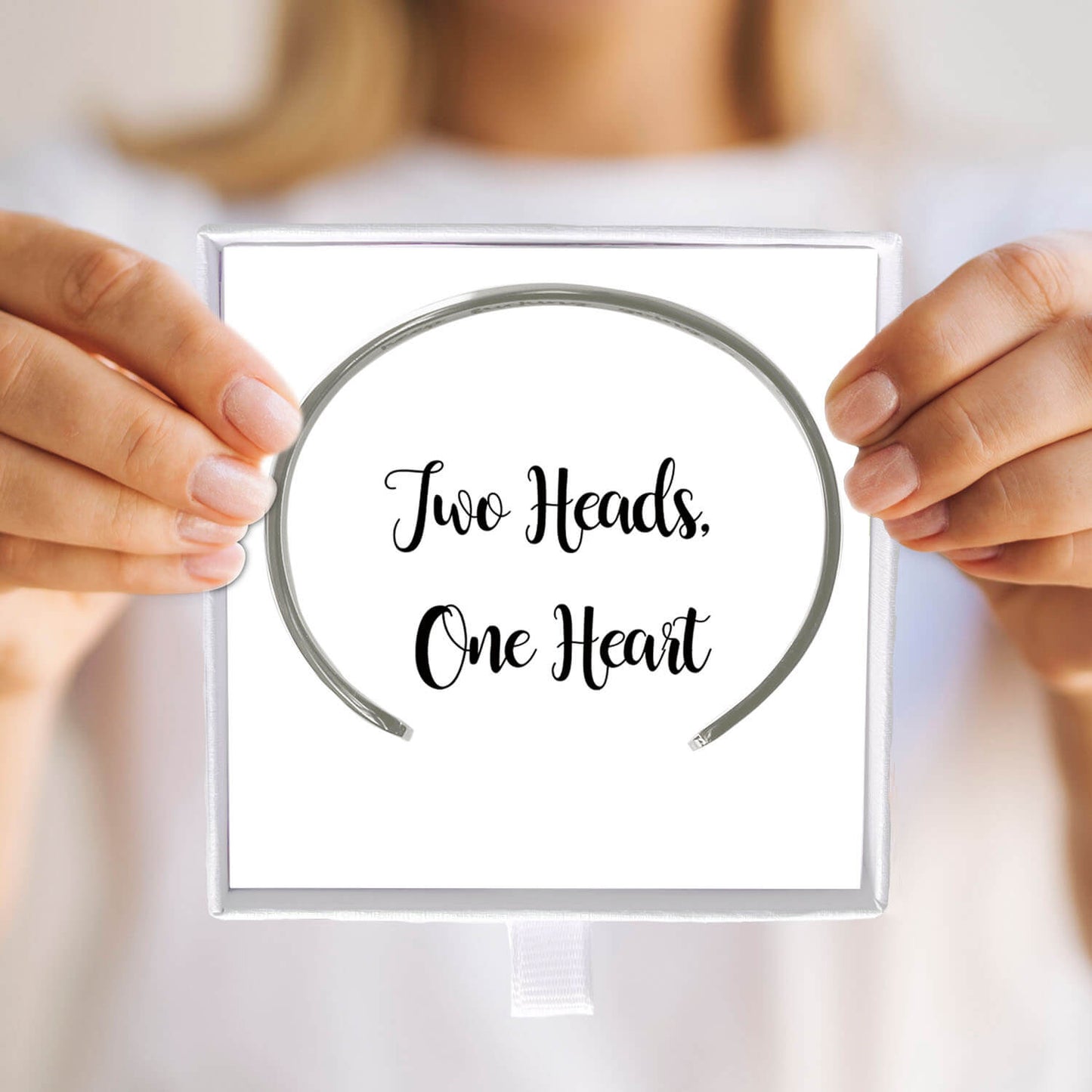 Two Heads, One Heart Bracelet