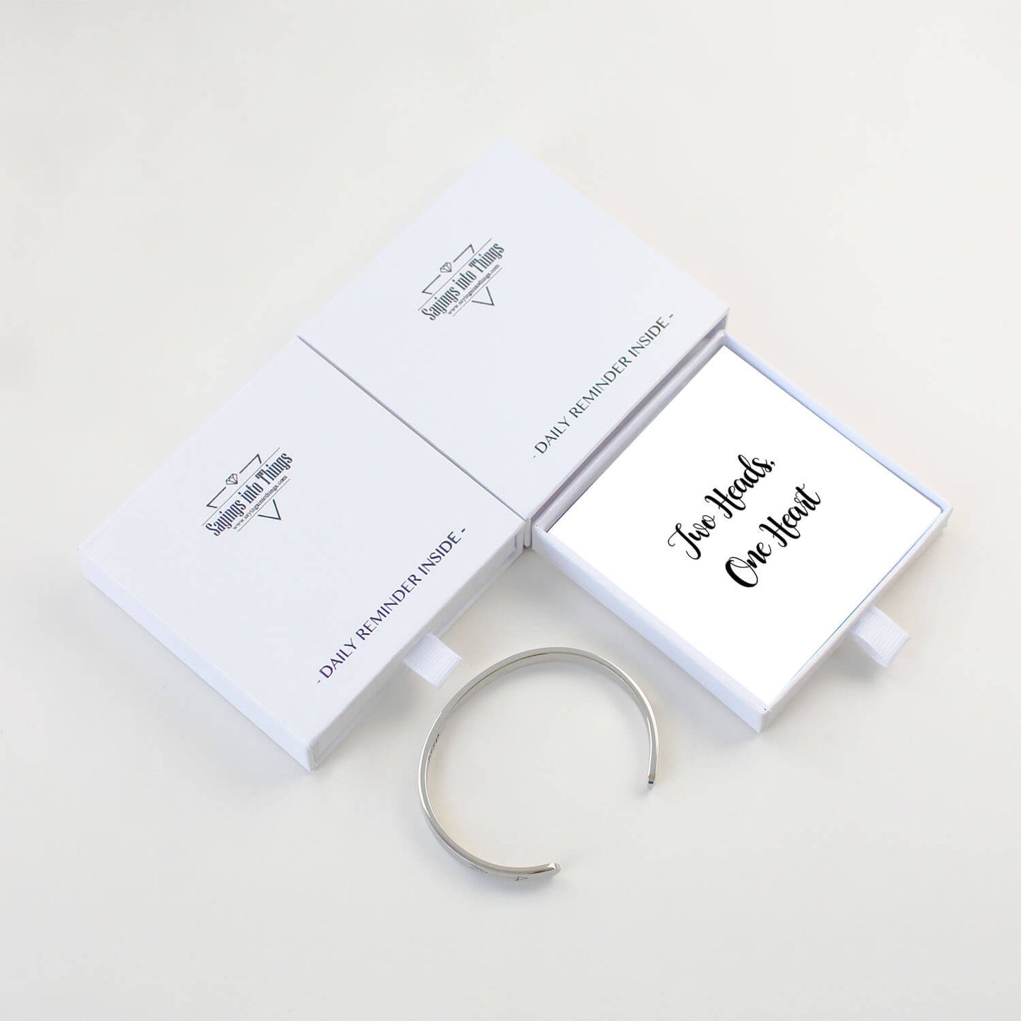 Two Heads, One Heart Bracelet
