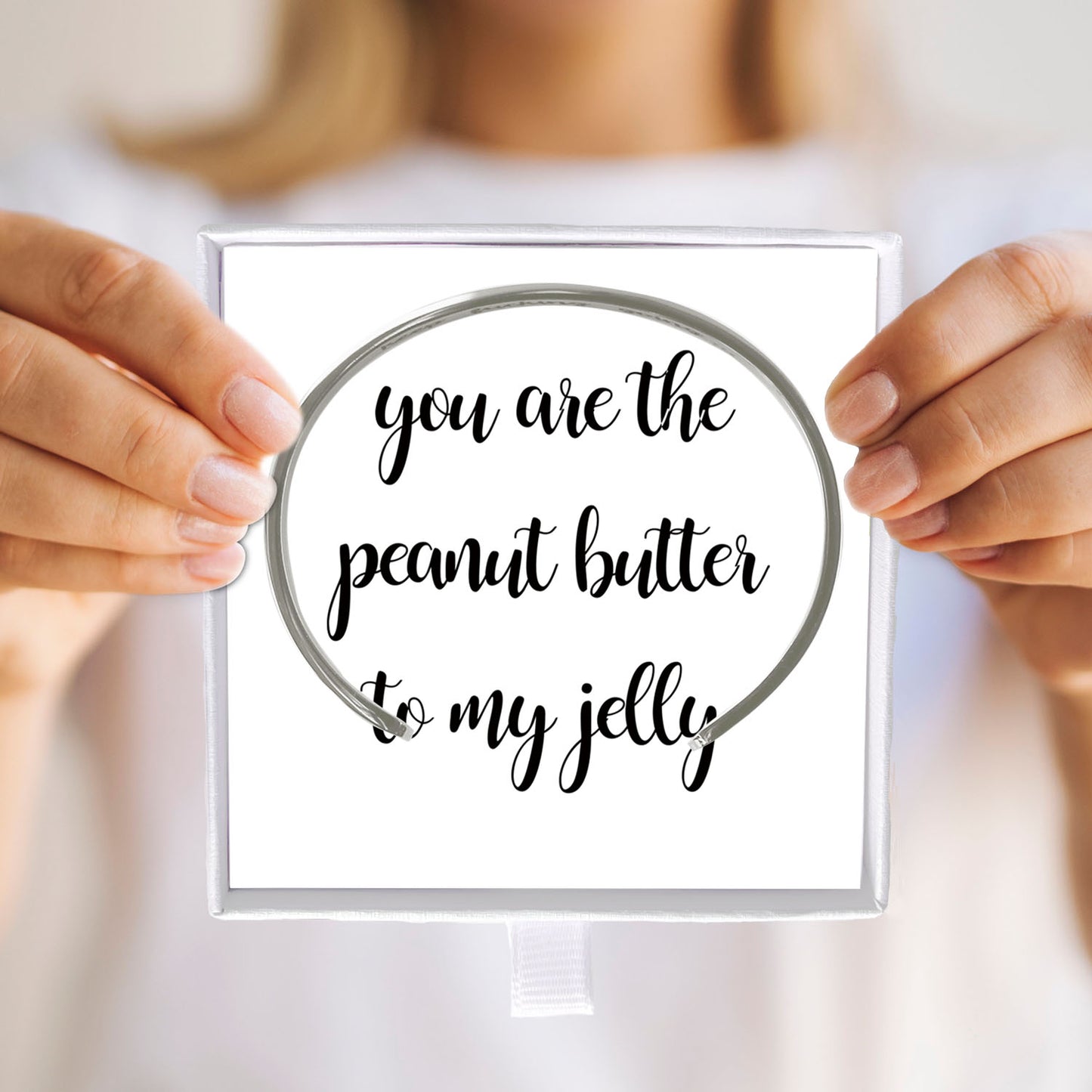 You Are The Peanut Butter To My Jelly Bracelet