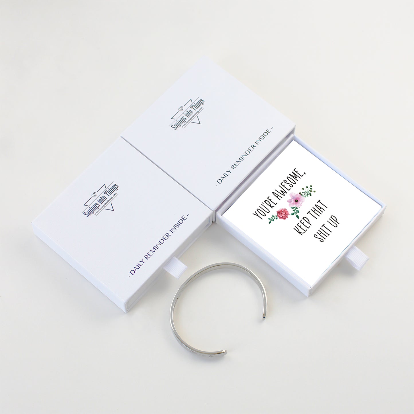 You're Awesome, Keep that shit up Bracelet