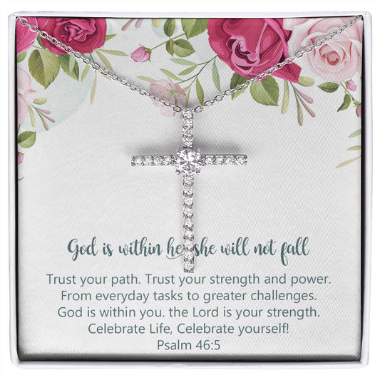 Warrior Gift, Survivor Jewelry, Recovery Alluring Beauty Necklace, Warrior Necklace, Inspirational Gift, Strength Gift,