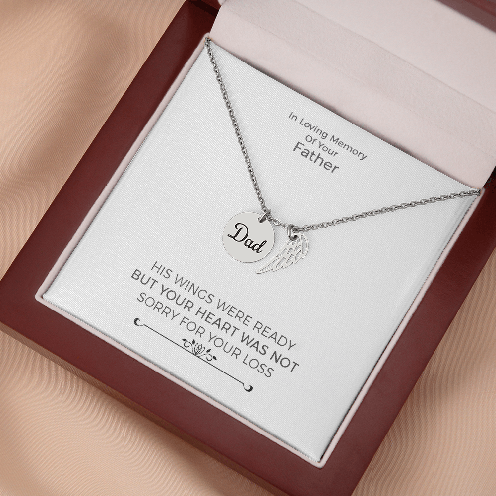 Daughter Loss Of Dad Gift, Gift For Fathers Passing, Dad Passed Away, Loss Of Father, Sympathy Gift, Remembrance Gift For Father, Grief Gift
