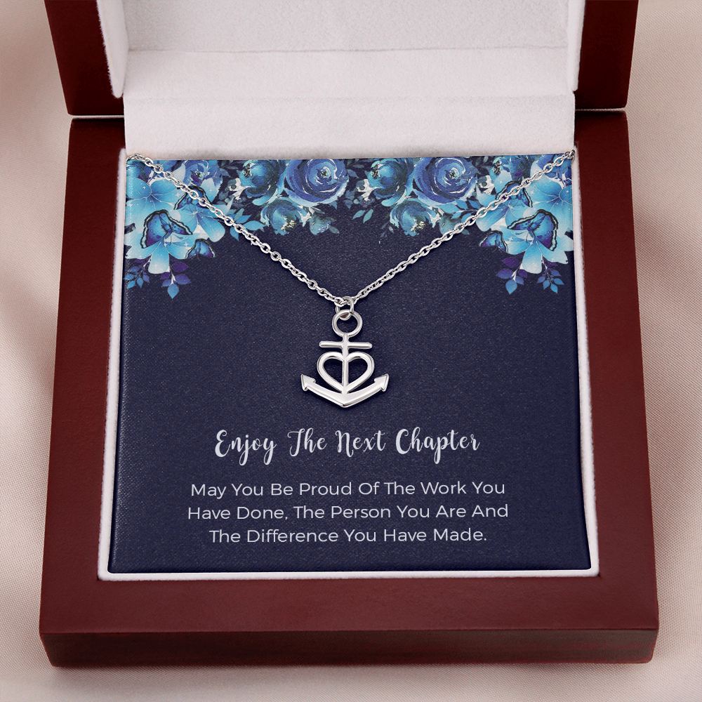 Necklace Gifts For Women, New Job, Promotion, Service Appreciation, Retirement Gift For Her, New Beginnings