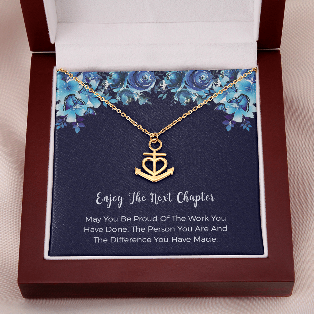 Necklace Gifts For Women, New Job, Promotion, Service Appreciation, Retirement Gift For Her, New Beginnings