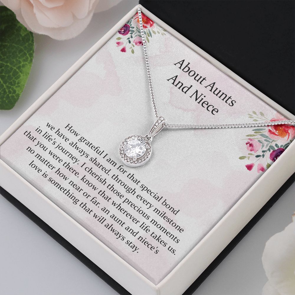 Aunt-Niece Eternal Hope Necklace, To My Niece, Niece Birthday Gift