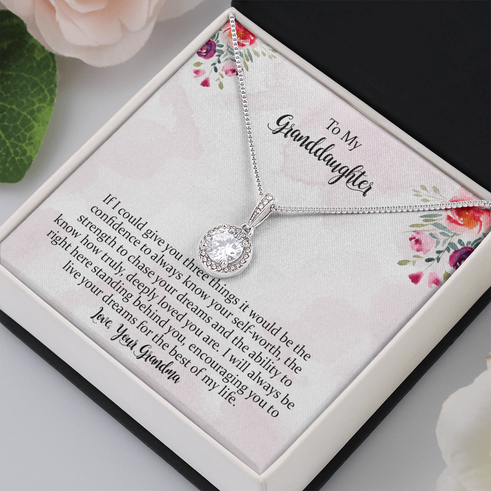 Granddaughter Gift From Grandma, Eternal Hope Necklace From Grandmother, Birthday, Graduation Gift