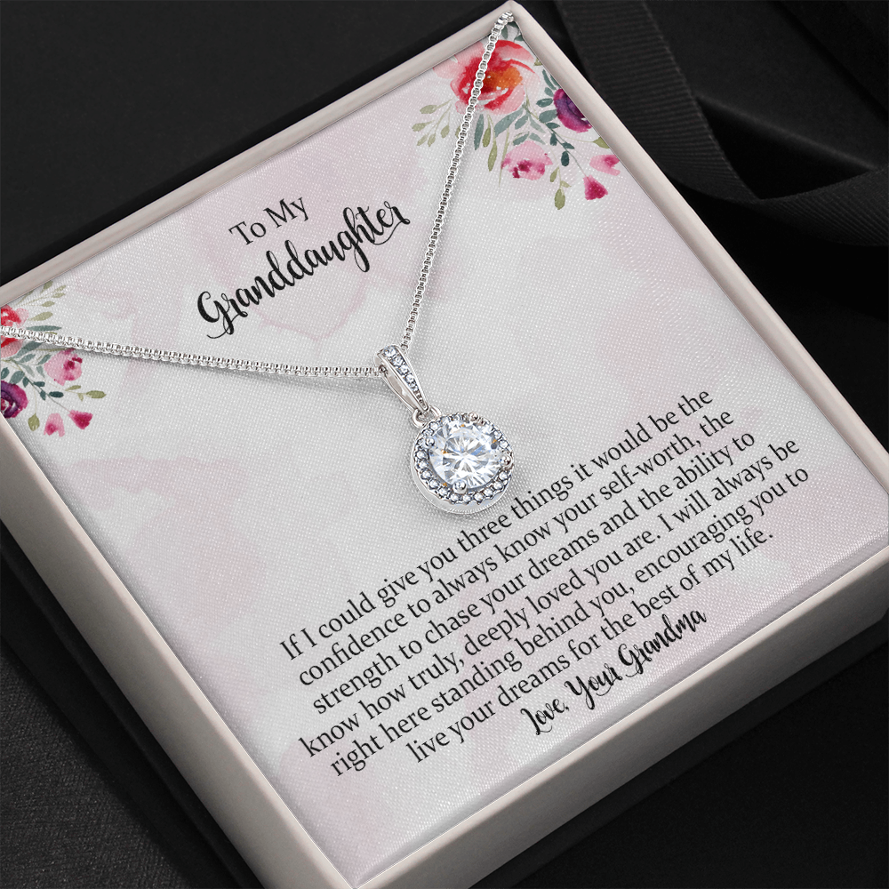 Granddaughter Gift From Grandma, Eternal Hope Necklace From Grandmother, Birthday, Graduation Gift