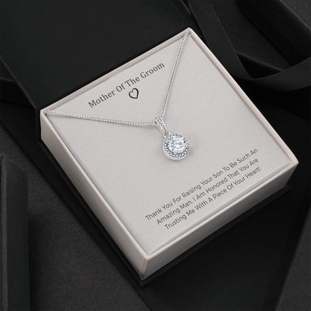 Mother Of The Groom Necklace Gift From Bride, Mother In Law Gift