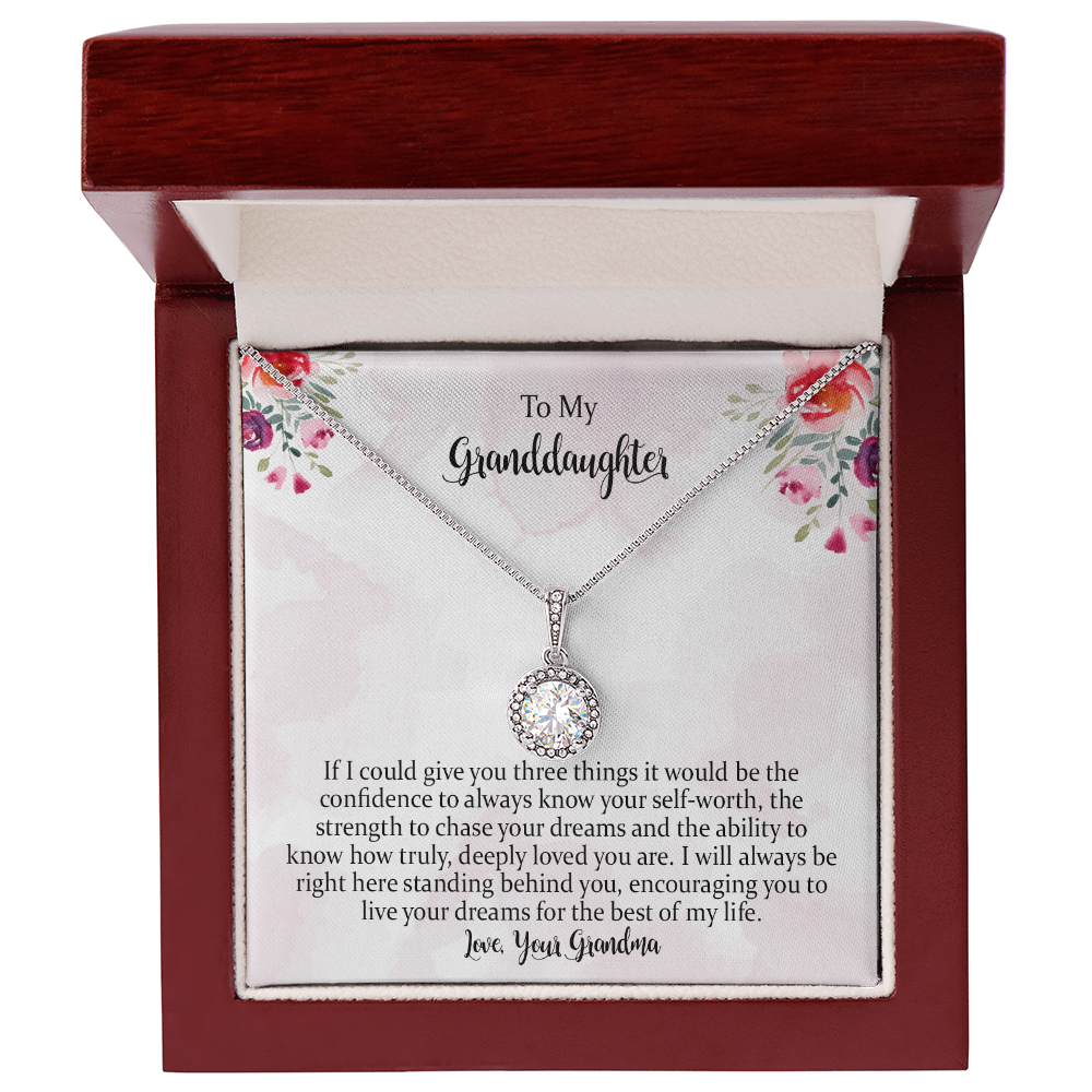 Granddaughter Gift From Grandma, Eternal Hope Necklace From Grandmother, Birthday, Graduation Gift