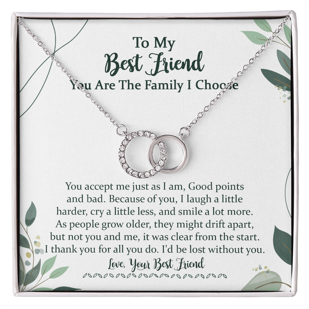 Friendship Perfect Pair Necklace, Dainty Friendship Necklace, Gift For Best Friend, Best Friend Necklace, Best Friend Jewelry, Friendship Quote Necklace
