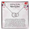 Matron Of Honor Perfect Pair Necklace Gift, Matron Of Honor Proposal, Wedding Day Thank You, Jewelry