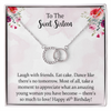 Sweet 16 Perfect Pair Necklace Gift, 16th Birthday Gift Girl Necklace, There's So Much To Love