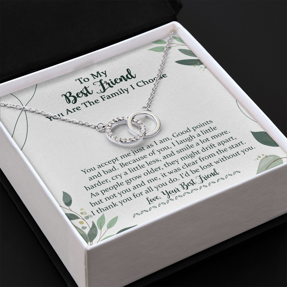 Friendship Perfect Pair Necklace, Dainty Friendship Necklace, Gift For Best Friend, Best Friend Necklace, Best Friend Jewelry, Friendship Quote Necklace