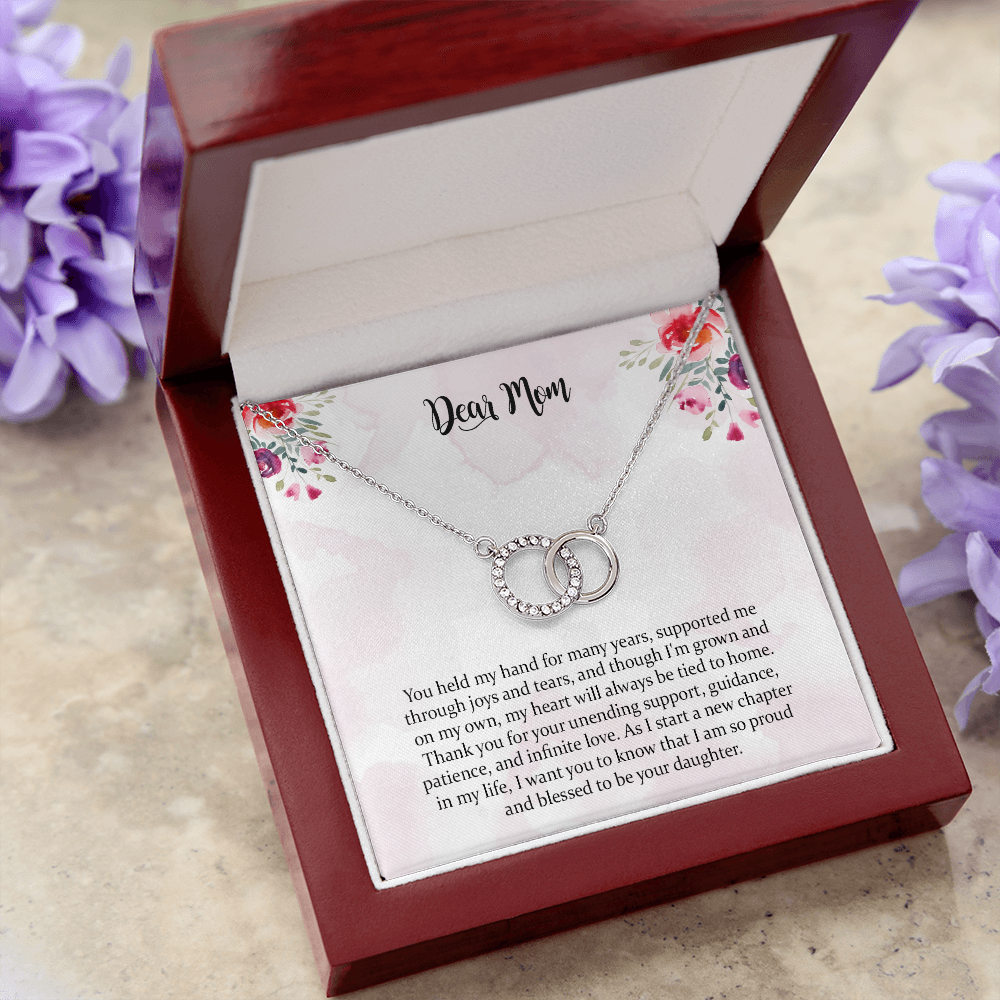 Mother Of The Bride Perfect Pair Necklace Gift, Mother Of The Bride Gift From Daughter, Mother Of The Bride Necklace