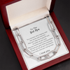 To The Best Mom ， A Woman Who Inspires， Forever Link Chain For Mom, Mother Gift For Valentine's, Birthday, Anniversary