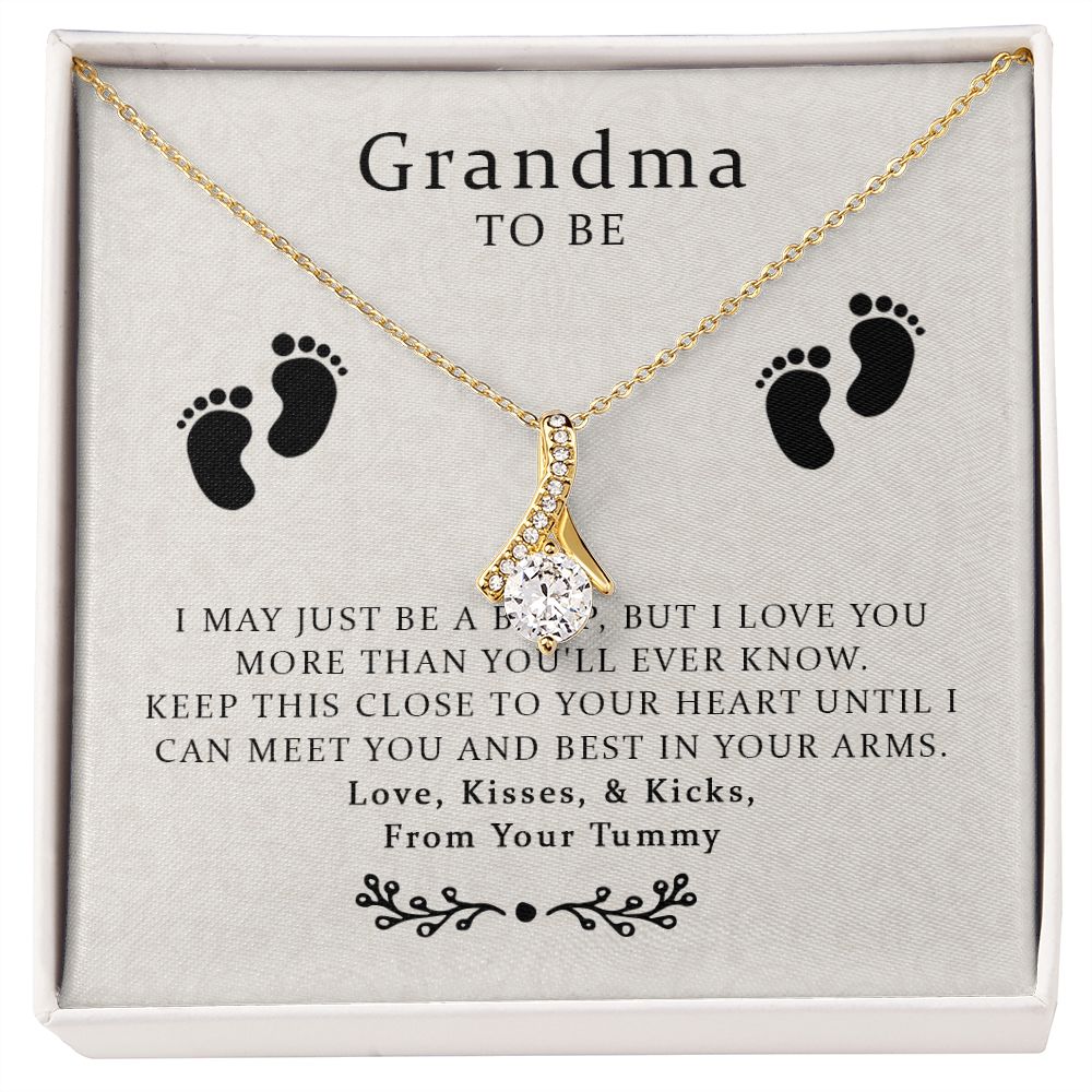Baby Necklace Baby Gift, Necklaces For Women, Baby Shower Gifts for Grandma to Be Gifts, Baby Essentials, Baby Announcement, New Grandma Gifts First Time