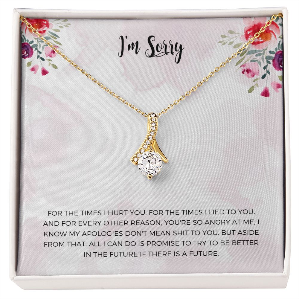 Apology Alluring Beauty Necklace For Friend