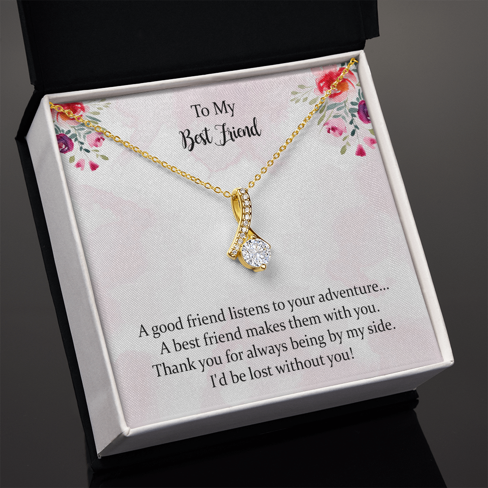 Traveler Gift For Alluring Beauty Necklace Soul Sister Adventure Gift Long Distance Gift
