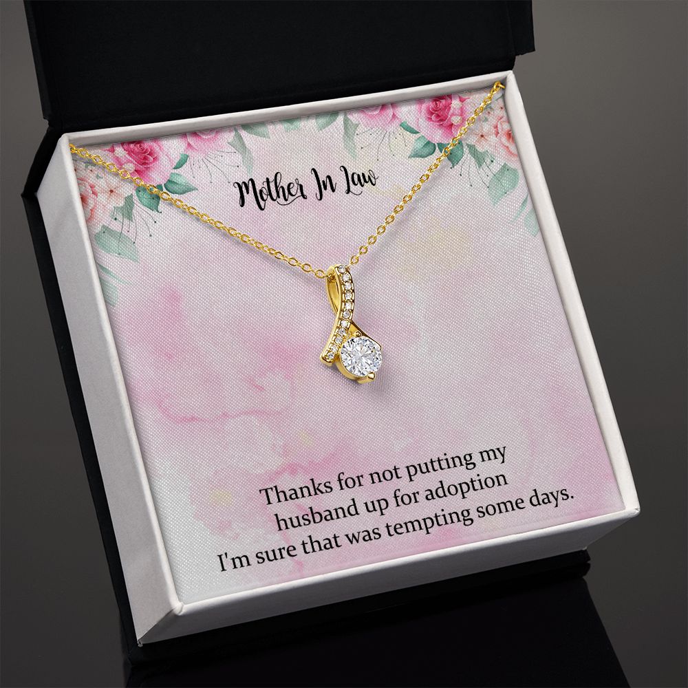 Mother In Law Alluring Beauty Necklace Mother of The Groom Gift