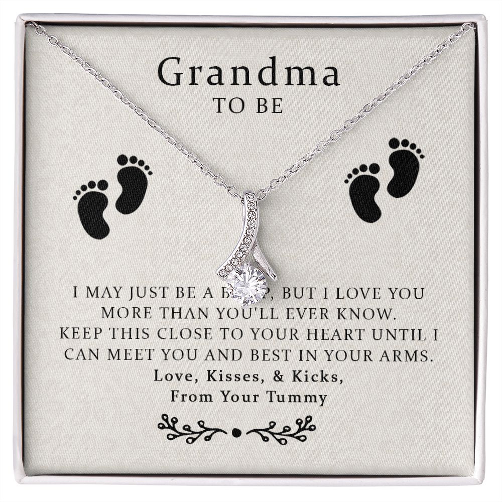 Baby Necklace Baby Gift, Necklaces For Women, Baby Shower Gifts for Grandma to Be Gifts, Baby Essentials, Baby Announcement, New Grandma Gifts First Time