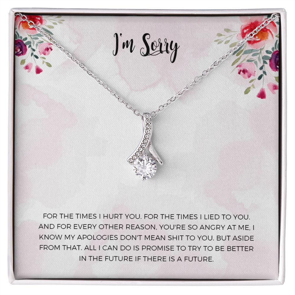 Apology Alluring Beauty Necklace For Friend