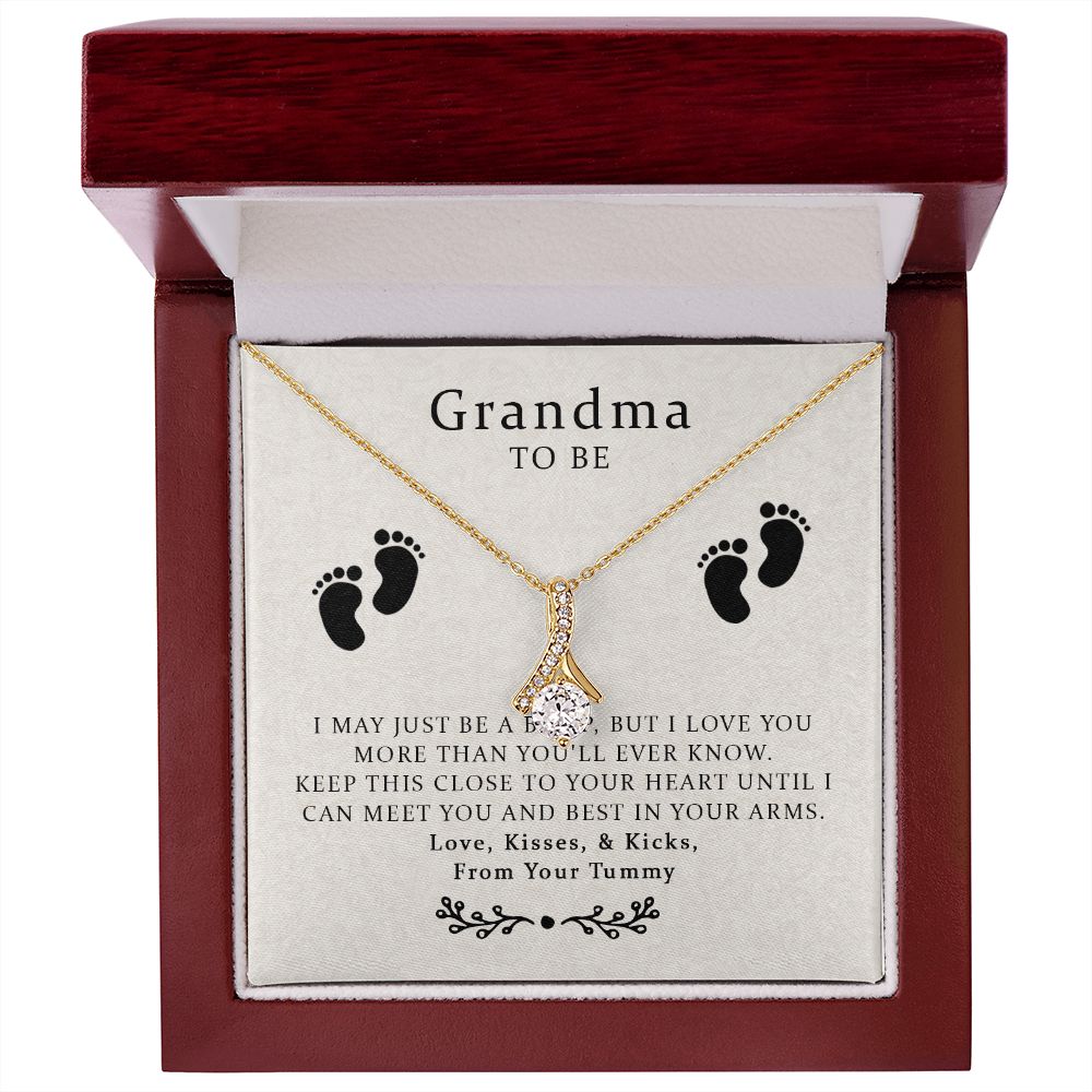 Baby Necklace Baby Gift, Necklaces For Women, Baby Shower Gifts for Grandma to Be Gifts, Baby Essentials, Baby Announcement, New Grandma Gifts First Time