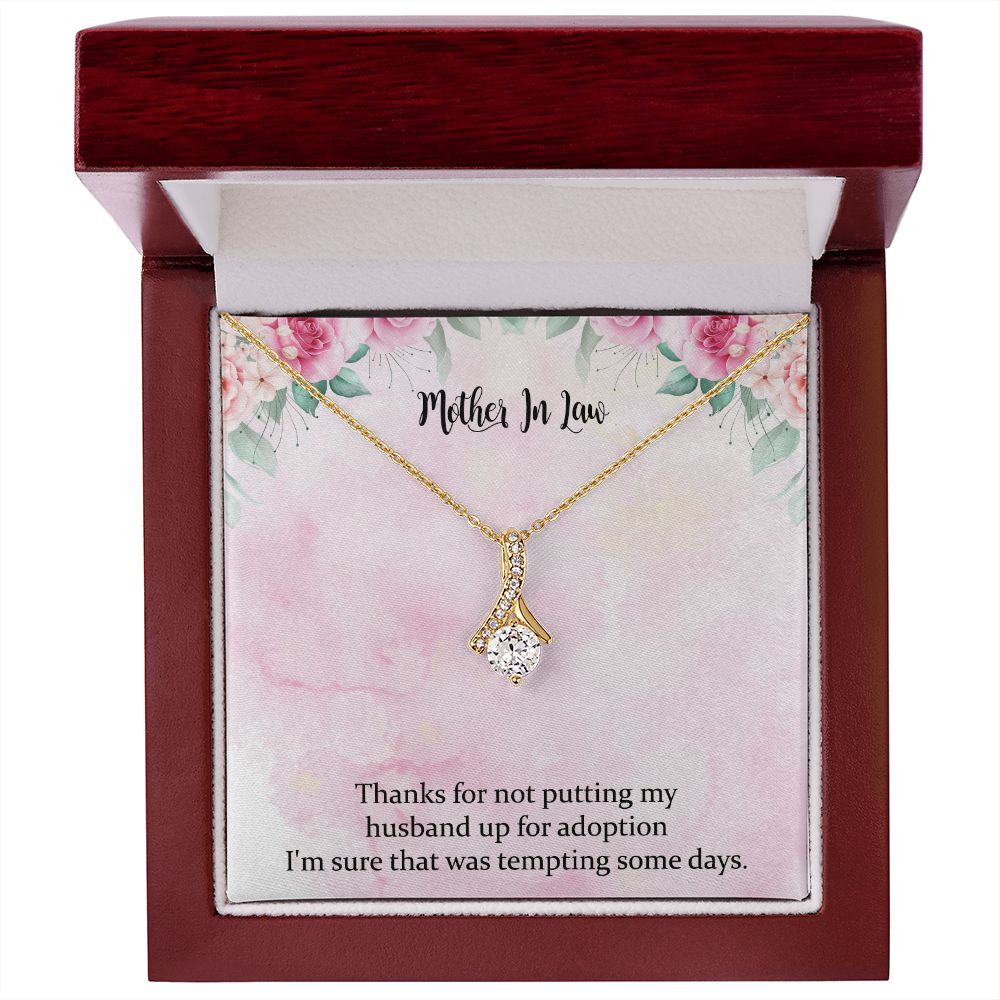 Mother In Law Alluring Beauty Necklace Mother of The Groom Gift