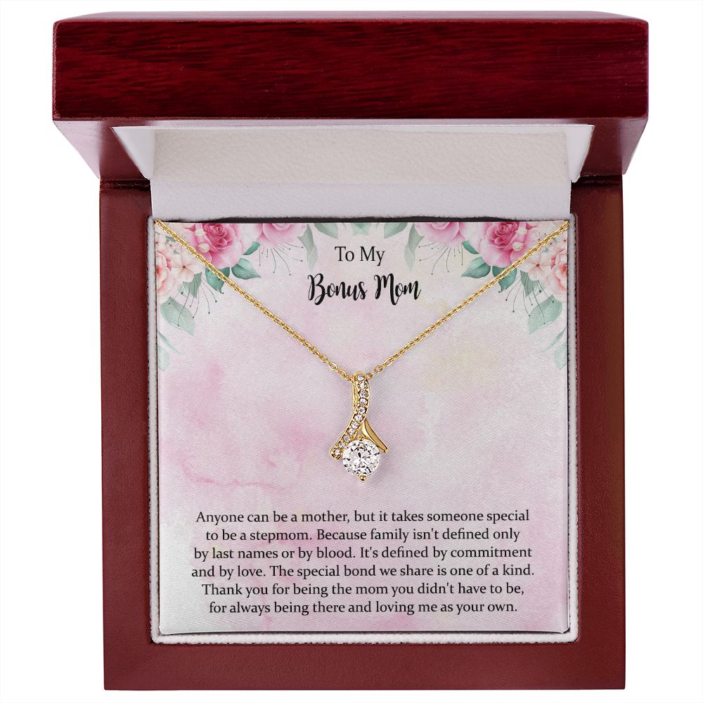 Stepmom Necklace Gift From Daughter, The Other Mom Gift, Second Mom Gift