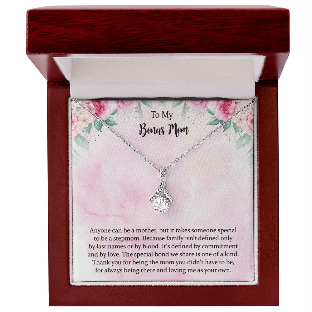 Stepmom Necklace Gift From Daughter, The Other Mom Gift, Second Mom Gift